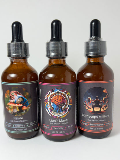 Performance Pack (Lion’s Mane/Cordyceps/Reishi)