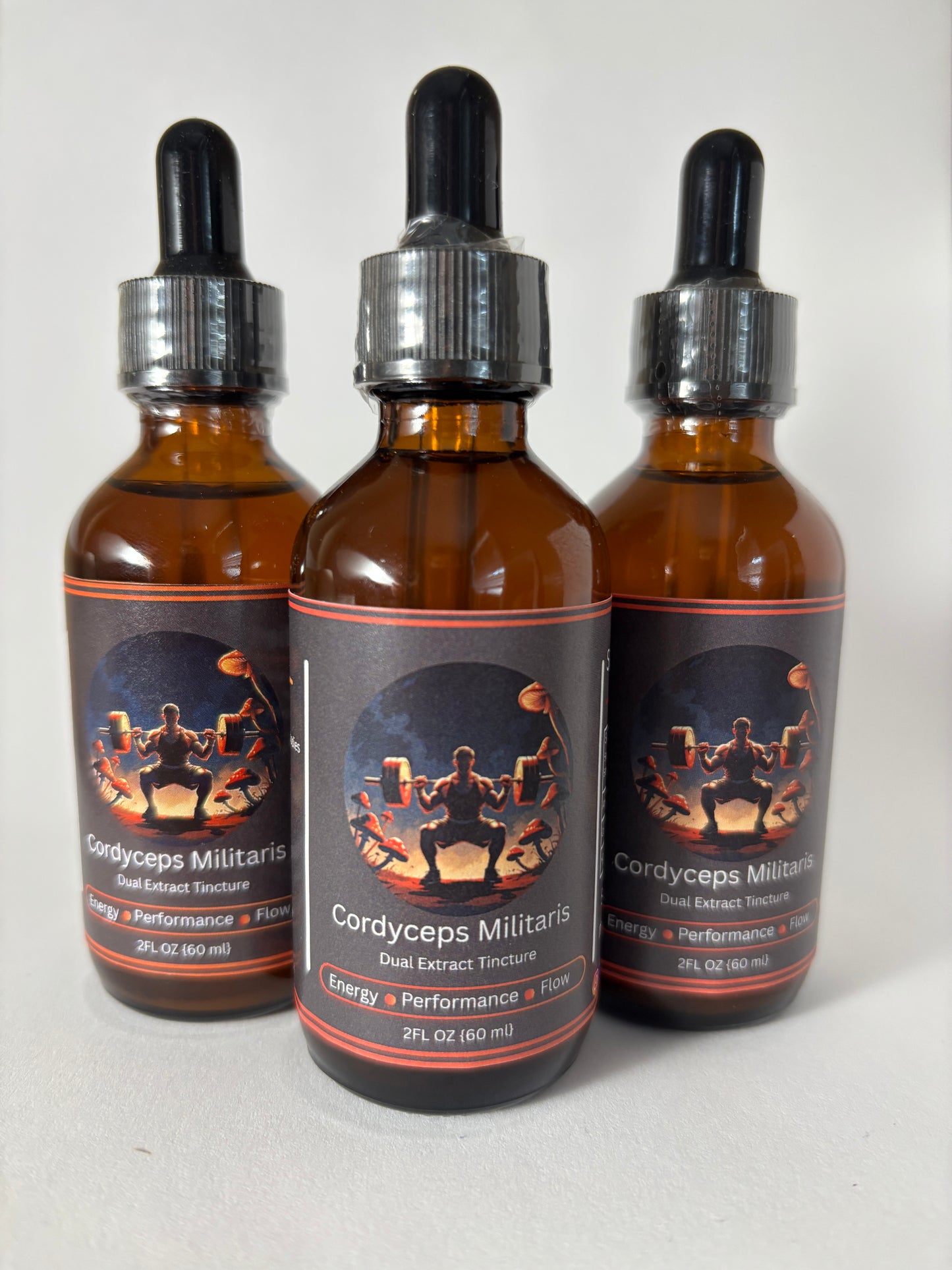 Cordyceps Dual Extract Tincture (3 pack)